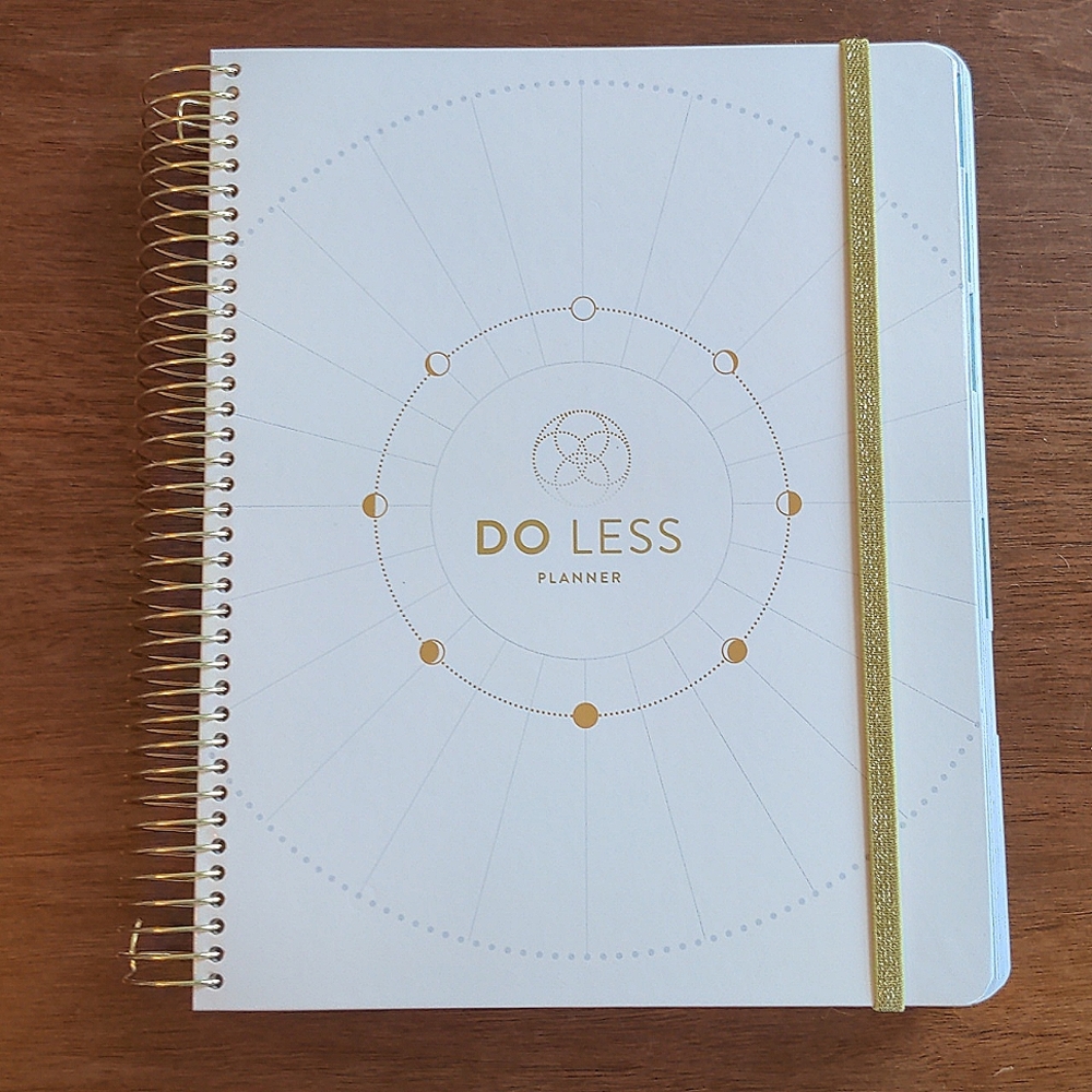 New Undated Do Less Planner from the Origin Company